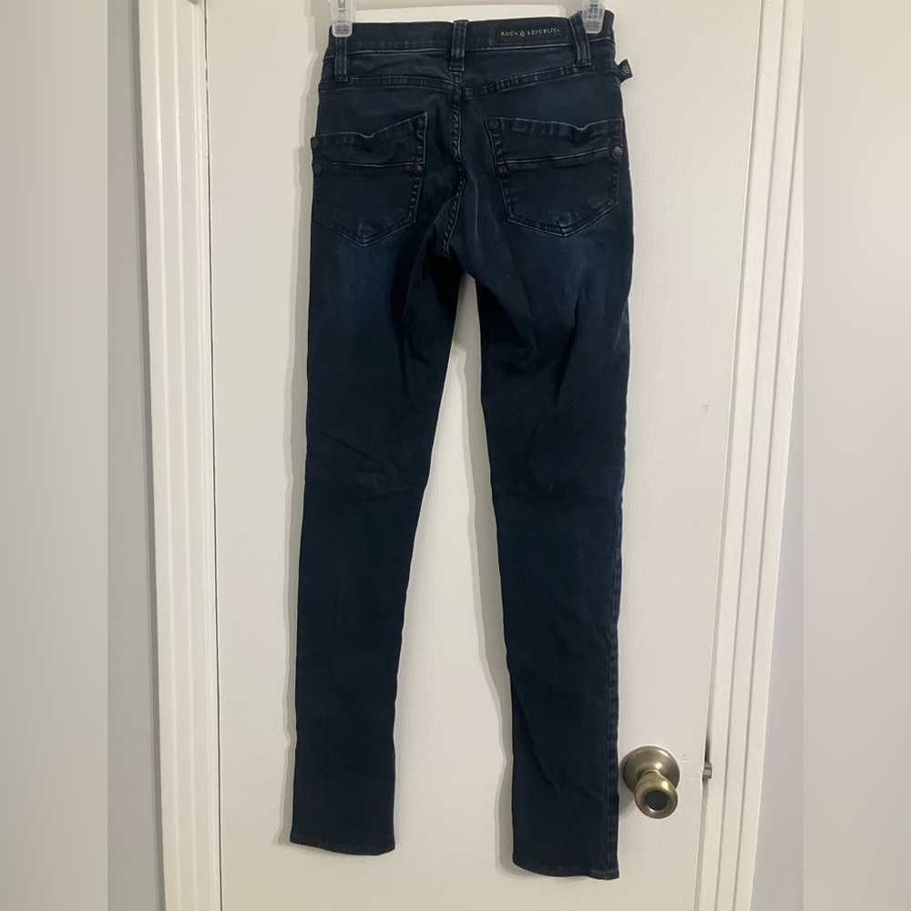 Dark Blue Rock & Republic Jeans